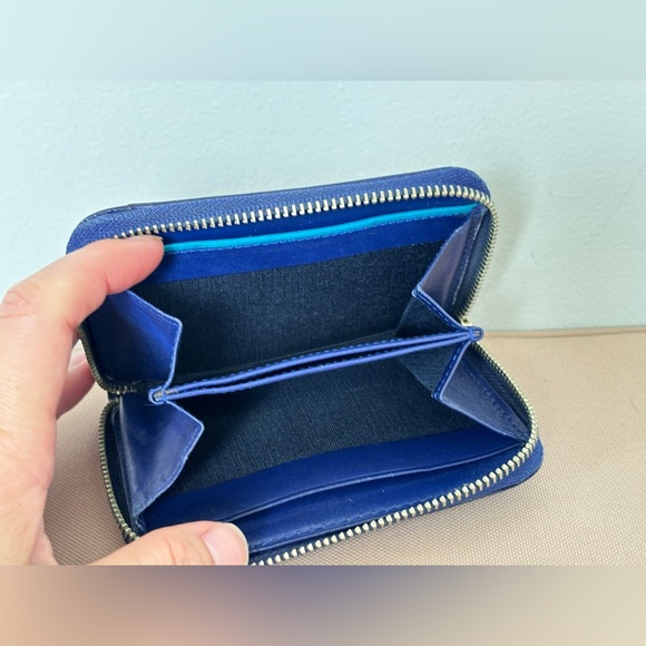 Paul Smith blue card holder - Picture 3 of 4